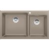 Blanco PLEON 9 Vasca Grande sinistra Tartufo 1527642 con Set Stainless Steel