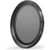 Ayex Filtro a densità neutra Variabile ND2 ND1000, grigio