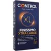 Profilattici control finissimo XL 6 pezzi