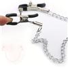CSCLI 1 clip in metallo siliconato con catena, un bel regalo per le donne