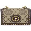 La Carrie Bag a spalla Monogram Beige/Brown 132P-IV-290- JAL