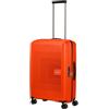 American Tourister Aerostep - Spinner M, Valigia Espandibile, 67 cm, 66.5/72.5 L, Arancione (Bright Orange)