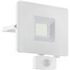 Eglo Leuchten my light Proiettore Faedo 3 bianco da 31W Led integrato 5000k da esterno IP44 con sensore 33158/20
