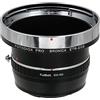 Fotodiox Adattatore per obiettivo professionale, Bronica ETR (ETRC, ETRS, ETR-C, ETRSi) su Sony E-Mount Mirrorless, per fotocamere Sony Alpha E-mount (APS-C e Full Frame come NEX-5, NEX-7, ?7, ?7II)