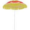 Outsunny HOMCOM Ombrellone da giardino/spiaggia/terrazzo, stile Hawaii, colorato, diametro: 160 cm