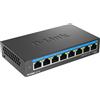 D-Link Dms 108 - Interruttore - Non Gestito - 8 x 10/100/1000/2.5G