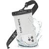 CASE-MATE Custodia impermeabile IP68 per telefono, galleggiante con cordino a tracolla, accessorio da viaggio per spiaggia, nave da crociera, compatibile con touch screen, sabbia (sand dollar)