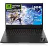 HP OMEN 16-wd0003sl Notebook, Intel Core i5-13420H, 16GB RAM DDR5, 512GB SSD PCIe NVMe, Display 16,1 FHD 144Hz IPS, Grafica Nvidia RTX 4050 6GB GDDR6, Wi-Fi 6, FreeDOS, Nero