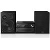 Panasonic Micro Hi-Fi Bluetooth Lettore MP3 / CD Radio DAB Potenza 120 Watt USB colore Nero - SC-PMX92EG-K
