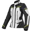 Clover Giacca Moto Donna Clover STORM 4 LADY WP Nero Grigio Giallo
