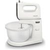 Philips Sbattitore Elettrico - 450W, 5 Velocità + Turbo, Frusta Doppia, Impastatore, Grigio (HR3741/00)
