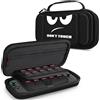 FINTIE Custodia per Nintendo Switch 2 (2025 Modello) - [Antiurto] Portatile di Borsa con 20 Titolari Schede di Gioco & Tasca Interna per Accessori, Don't Touch