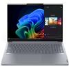 Lenovo ThinkBook 16 G7 QOY Qualcomm Snapdragon X1P-42-100 Computer portatile 40,6 cm (16") WUXGA 16 GB LPDDR5x-SDRAM 512 GB SSD Wi-Fi 7 (802.11be) Windows 11 Pro Italiano Grigio - 21NH0005IX 493098