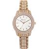 Ravel Plus - Orologio Gioiello da Donna con Cassa Rotonda da 32 mm e Pietre Preziose - Analogico Quarzo -RPJ003L - Oro Rosa