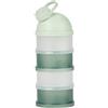 Babymoov Babydose per latte in polvere - Versatore ergonomico - 4 compartimenti Impilabili - Ermetici - Prodotto in Franci - Verde