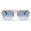Ray-Ban Occhiali da Sole RB3636 92023F New Caravan Oro/Azzurro Unisex