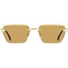 Dsquared2 Occhiali da Sole D2 0102/S J5G Oro/Marrone Sfumato Unisex