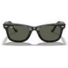 Ray-Ban Occhiali da Sole RB2140 902/58 Wayfarer Havana/Verde Unisex Polarizzati