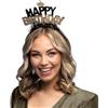 Boland 50368 - Cerchietto Happy Birthday, diadema, compleanno, accessorio per costumi, festa a tema, carnevale