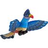 Wild Republic Rainforest Turaco blu maggiore, Peluche, 11 cm, Riempito con bottiglie d'acqua riciclate