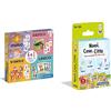 Clementoni- 4 in 1 (Mimo, Unico, Rubamazzo, 10 Famiglie) -Carte 4 Anni, Gioco da Tavolo Bambini, 2-6 Giocatori-Made in Italy, 16759 & Nomi, Cose, Città Gioco da Tavola, 7-99 anni