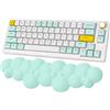 ZIYOU LANG Cloud Supporto per polso 100% 75% 60% Tastiera da gioco Poggiapolsi meccanico Tastiera Cloud Bracciolo Polso PU Memory Foam con base antiscivolo Polso ergonomico, polsino da scrivania