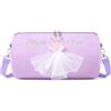 RTMYOR Borsa da Danza Carina per Ragazze, Sportiva, a Tracolla, Borsone da Ballerina, Viola03