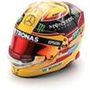Spark F1 1/5 Scala Mini Casco da Racing, Lewis Hamilton 2017 Campionato del Mondo GP del Messico, Scatola espositiva