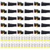 GTIWUNG 15 Kit 2 Pin Auto Impermeabile Connettore, Connettore Elettrico Spina Impermeabile 1.5mm terminale 20-16AWG Impermeabile Legare Elettrico Connettore per Auto Camion Marina Moto