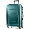 Samsonite Winfield 2 - Bagaglio rigido con ruote girevoli, Verde cactus., Checked-Large 28-Inch, Winfield 2 - Bagaglio rigido con ruote girevoli