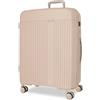Movom Valigia media beige 49 x 68 x 27 cm Rigido 3,86 kg Chiusura TSA Polipropilene 3,86 kg 72 LExtensibile, Beige, Taglia unica, Valigia media