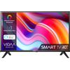 Hisense 40" HD 40E43KT, Smart TV VIDAA U6, Game Mode, Controlli vocali Alexa, Tu