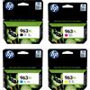 HP 963XL Nero, Ciano, Giallo e Magenta, 3YP35AE, confezione da 4 Cartucce Origin
