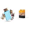 KODAK Stampante Fotografica Mini 2 Hd, Istantanea, Senza Fili E Mobile Con Tecnologia Di Stampa Brevettata & Cartuccia Mc Di Stampa Fotografica Mini, Colori All-In-One (Inchiostro E Carta), 20 pezzi