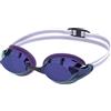 Speedo Vanquisher 3.0 Mirrored Occhialini per Donna, Purple Haze/Iris/Silver Mirror, One Size