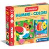 CLEMENTONI S.P.A. Clementoni Sapientino - Logic Numeri e Colori con Puzzle a Incastro