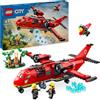 LEGO S.P.A Lego 60413 City Aereo Antincendio dei Vigili del Fuoco