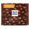 Ritter Sport Nocciole Intere Senza Lattosio, Tavoletta di Cioccolato Al Latte Extra Con Nocciole Intere, Cacao 100% Certificato Sostenibile, Senza Glutine e Lattosio, 100 g