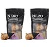 NERO FERMENTO NV Aglio Nero prodotto con Aglio di Voghiera D.O.P. 100 gr (3-4 bulbi), Senza Conservanti, Ideale da usare a crudo su insalate o paste fredde e per aromatizzare ogni piatto