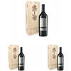 Lo Zoccolaio - Vino Rosso - Langhe Rosso DOC Baccanera 1 X 750 ml + Cassa Legno (Confezione da 3)