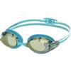 Speedo Vanquisher 3.0 Mirrored Occhialini per Donna, Bachelor Button, Celeste, Gold Mirror, One Size