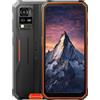 Blackview Cellulare Rugged IP68 Blackview BV4800 PRO, 12GB+128GB (Estensione 1TB), 6,56'' HD+ 120Hz, 16MP+8MP+5MP, Slot per 3 Schede, Android 14 Smartphone Robusto Dual SIM, Impronta Digitale, GPS NFC Arancione
