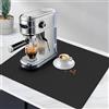 SOSMAR Tappetino Scolapiatti Assorbente 40x50 cm per Lavello e Cucina | Tappetino Asciugatura per Macchina Caffè Nero