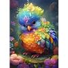 AIRDEA Uccello Colorato Kit per Pittura a Diamanti per Adulti e Bambini, 5D Rotondo Fantasia Kit Completo di Pittura a Diamanti, Arti e Mestieri DIY Kit di Pittura a Diamanti Animale, Ricamo a