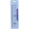 TOP SPORT FIORENTINA BLISTER PENNA/LAPIS/GOMMA/RIGHELLO Kit per Scuola
