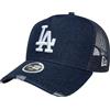 NEW ERA LOS ANGELES DODGERS NVY FEMALE DENIM TRUCK Cappellino Unisex