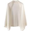 Generic Elegante Scialle In Cashmere Per Donna Poncho Corto Invernale Caldo E Morbido In Tinta Unita E Sciarpa