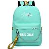 LAIKETE Stray Kids Daypack Sacchetto Zaino con Caricatore USB e Cuffie e Porta Portatile Unisex Zainetto Scuola Media Ragazza e Ragazzo Backpack per PC Borsa da Scuola