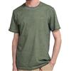 SUN68 T-Shirt Uomo Verde Militare Special Dyed 100% Cotone T33145 19
