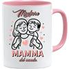 Jungle Mug Festa della mamma | Mug Migliore del Mondo Design Cuore | Idea Regalo Donna Originale | Compleanno Regali Utili per la Casa | Regalo Amica Speciale o Fidanzata | Tazza Colazione Caffè Momento Unico